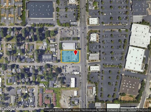 8151 Se Lamphier St, Portland, OR Parcel Map