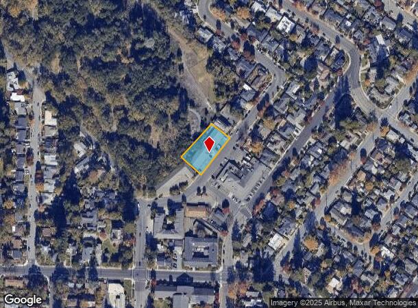  1615 Terrace Way, Santa Rosa, CA Parcel Map