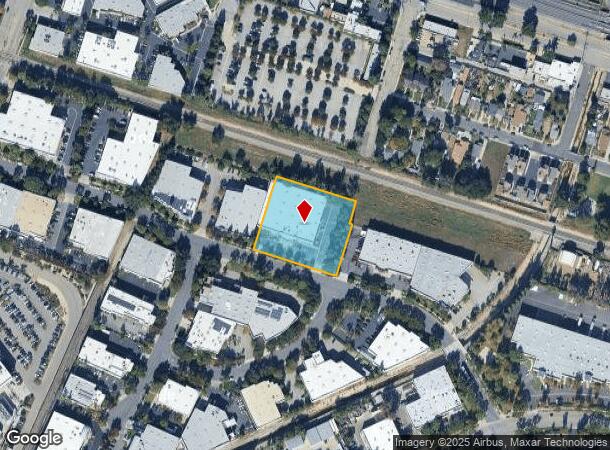  1751 Yeager Ave, La Verne, CA Parcel Map