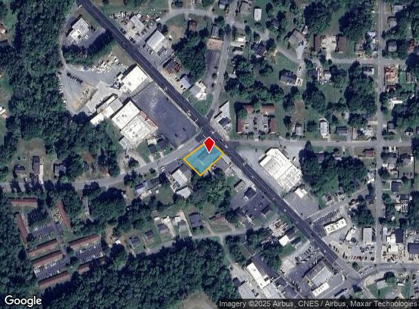 540 W Elm St, Graham, NC Parcel Map