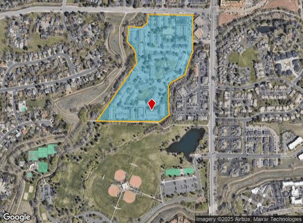 1917 S Shields St, Fort Collins, CO Parcel Map