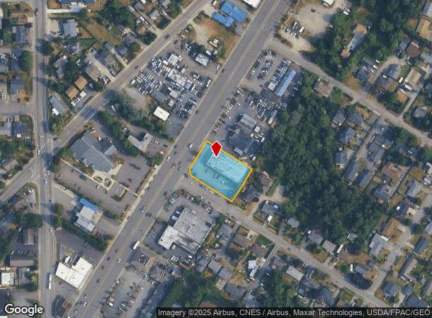 9423 Evergreen Way, Everett, WA Parcel Map