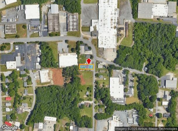  2606 Bedford St, High Point, NC Parcel Map