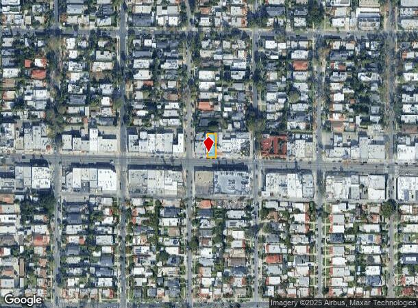 7519 Melrose Ave, Los Angeles, CA Parcel Map