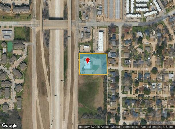 1326 N Highway 161, Grand Prairie, TX Parcel Map
