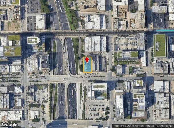  658 W Randolph St, Chicago, IL Parcel Map