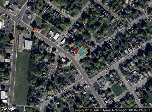  920 Selma Rd, Springfield, OH Parcel Map