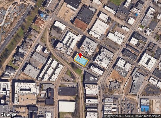 436 S Front St, Memphis, TN Parcel Map