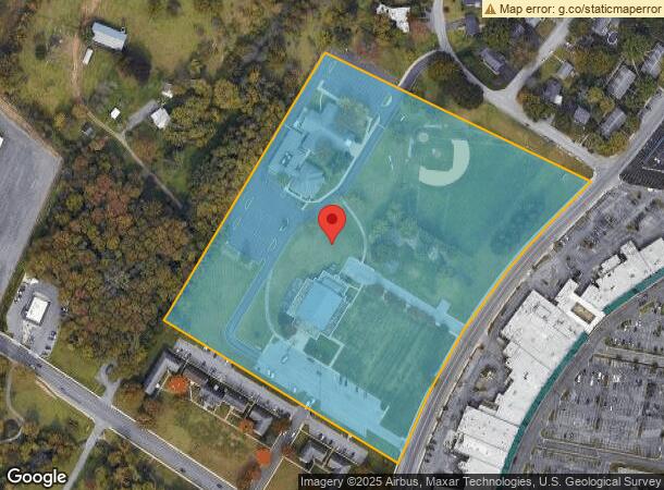  1525 Oak Hill Ave, Hagerstown, MD Parcel Map