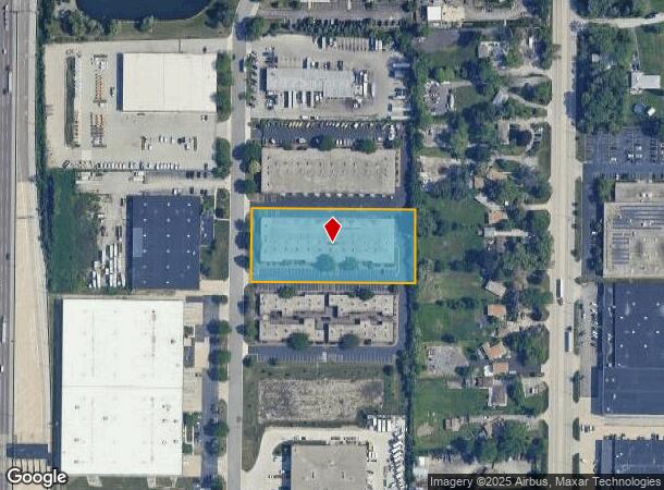  191 S Mitchell Ct, Addison, IL Parcel Map