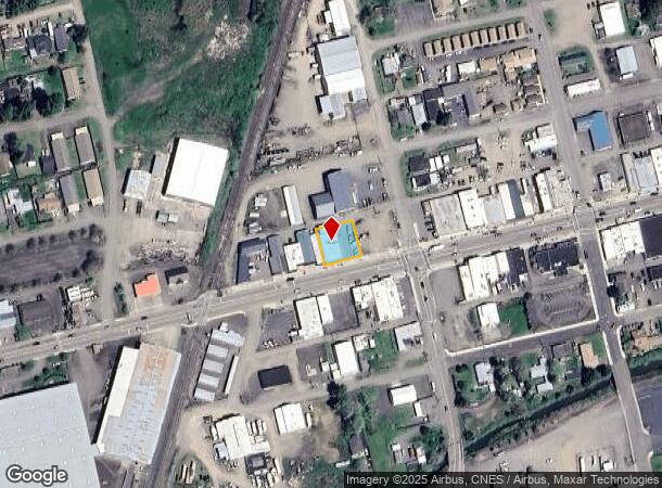 215 W Central Ave, Sutherlin, OR Parcel Map