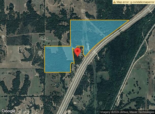  6035 S Big Ben Rd, Atoka, OK Parcel Map