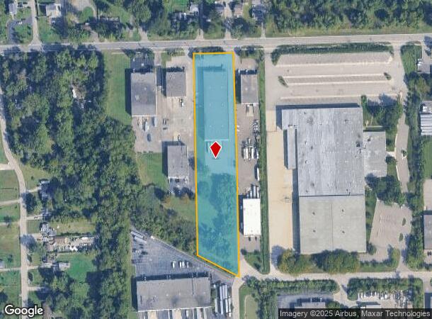 30727 Beverly Rd, Romulus, MI Parcel Map