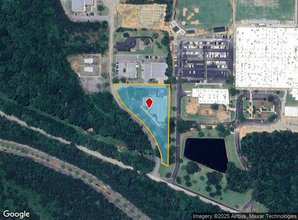  101 Preston Ct, Macon, GA Parcel Map