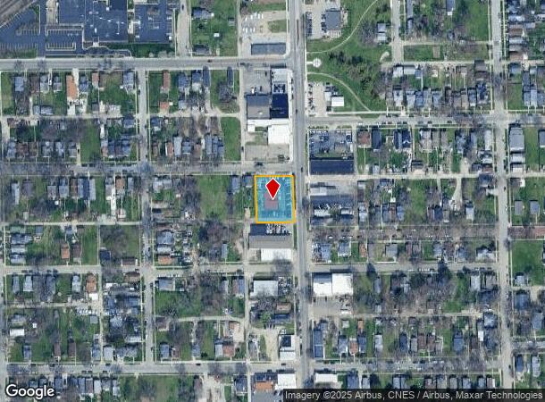  2116 Fairfield Ave, Fort Wayne, IN Parcel Map