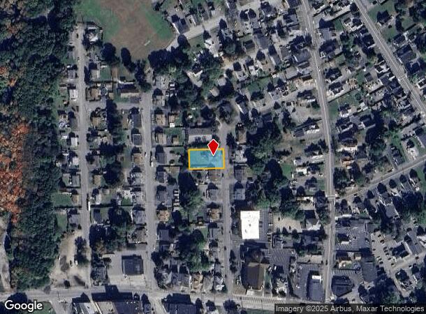  22 5Th Ave, Taunton, MA Parcel Map