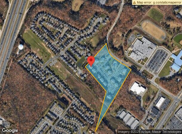  16705 Harwood Oaks Ct, Dumfries, VA Parcel Map