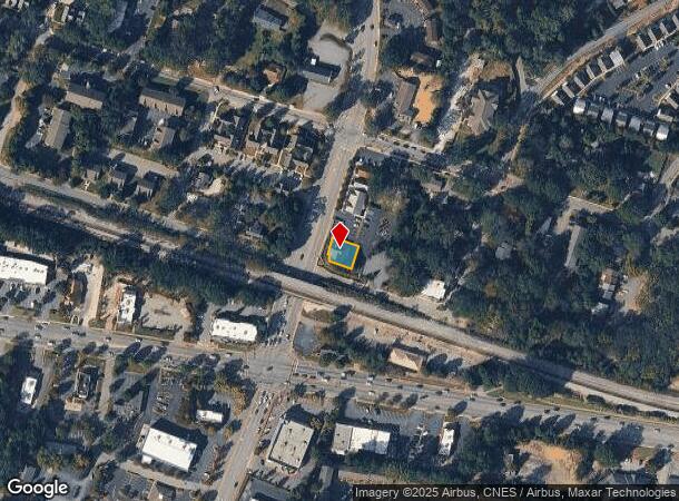 600 College Ave, Clemson, SC Parcel Map