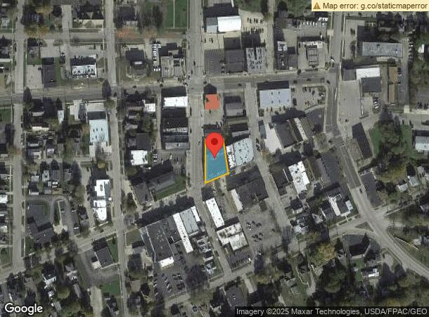  256 Main St, Conneaut, OH Parcel Map