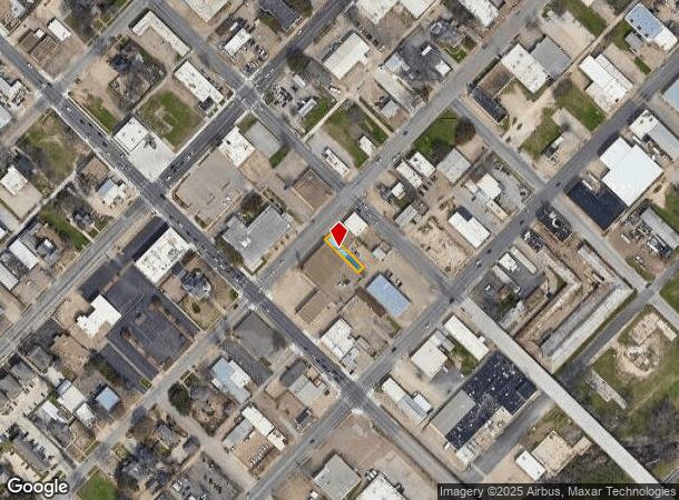  1708 Austin Ave, Waco, TX Parcel Map