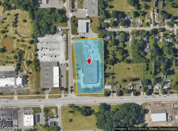 1450 Highwood Blvd, Pontiac, MI Parcel Map