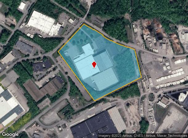  1000 Keystone Industrial Park Rd, Dunmore, PA Parcel Map