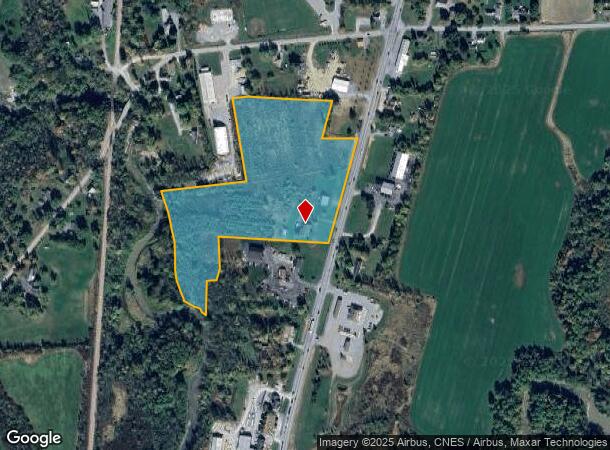  2911 Route 7, Ferrisburgh, VT Parcel Map