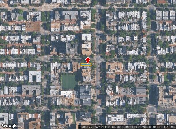 1536 16Th St Nw, Washington, DC Parcel Map