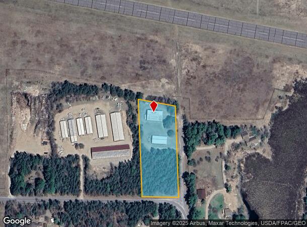  1493 S Farming Rd, Woodruff, WI Parcel Map