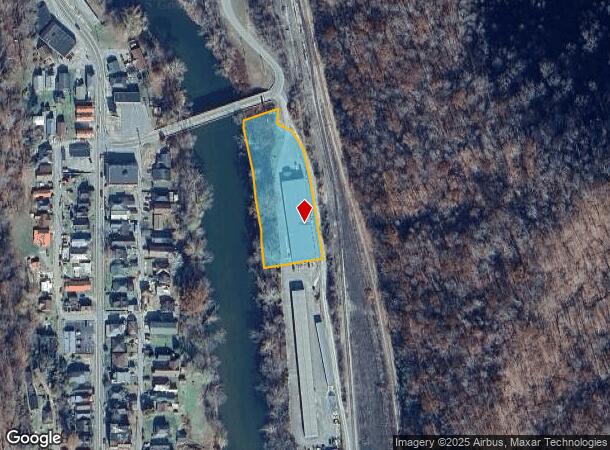 400 Recovery Rd, Peach Creek, WV Parcel Map