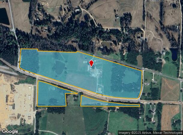 7611 Old 421 Rd, Liberty, NC Parcel Map