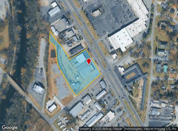  1209 Nw Broad St, Murfreesboro, TN Parcel Map