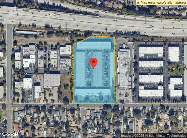  555 W Allen Ave, San Dimas, CA Parcel Map