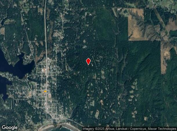  1325 Oregon St, Port Orford, OR Parcel Map