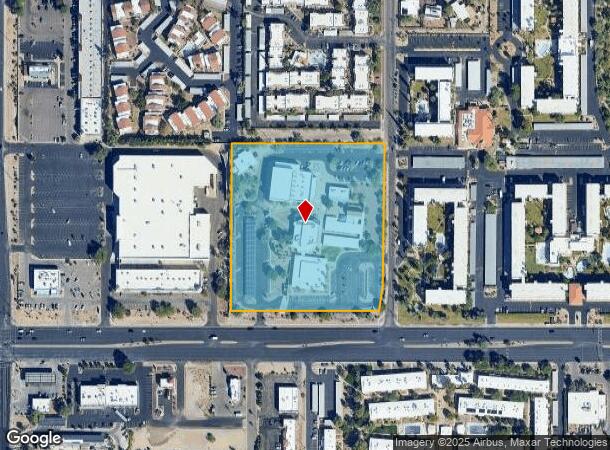  8051 E Broadway Blvd, Tucson, AZ Parcel Map