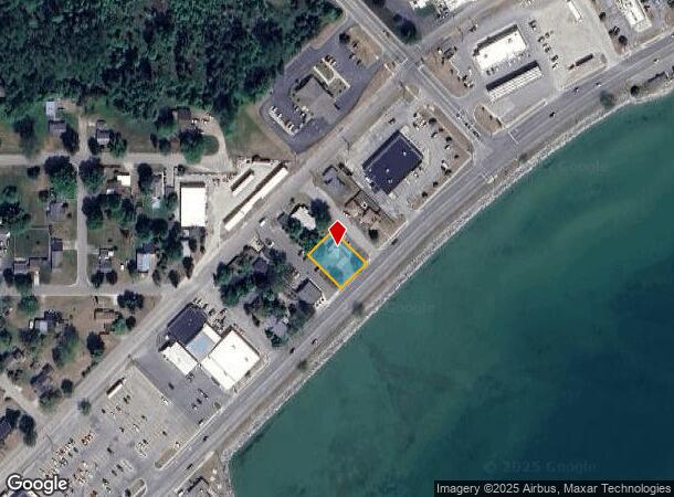  125 E Lake St, Tawas City, MI Parcel Map