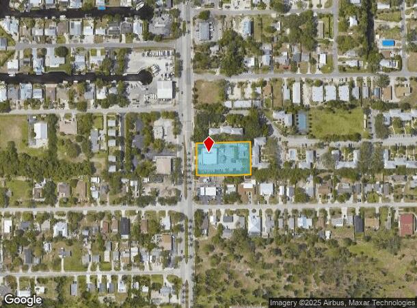  3555 Bayshore Dr, Naples, FL Parcel Map