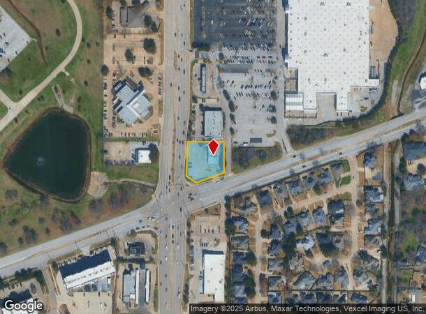 1700 Precinct Line Rd, Hurst, TX Parcel Map