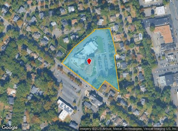 55 W Midland Ave, Paramus, NJ Parcel Map