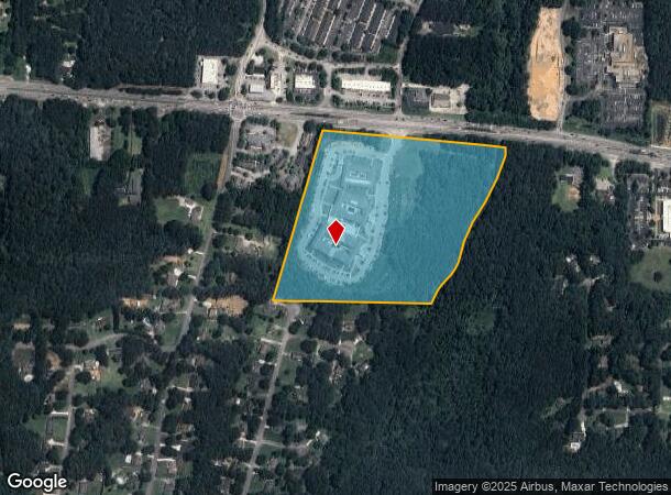  936 W Lanier Ave W, Fayetteville, GA Parcel Map