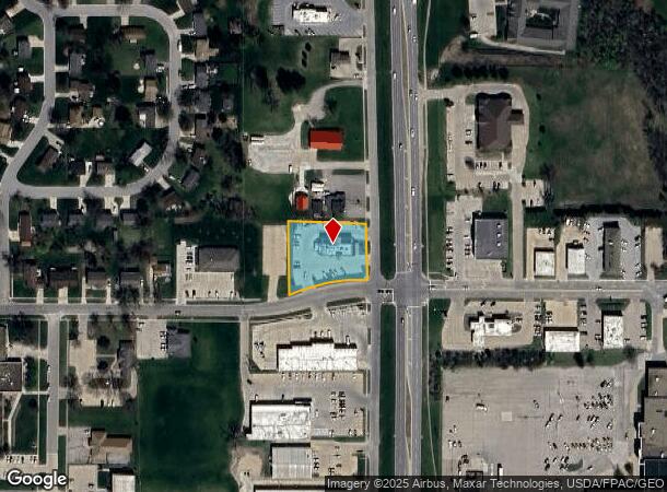 2305 S Center St, Marshalltown, IA Parcel Map