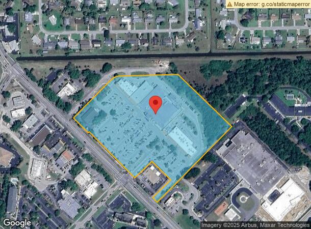  1302 Homestead Rd N, Lehigh Acres, FL Parcel Map