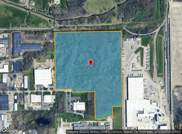 1515 Coining Dr, Toledo, OH Parcel Map
