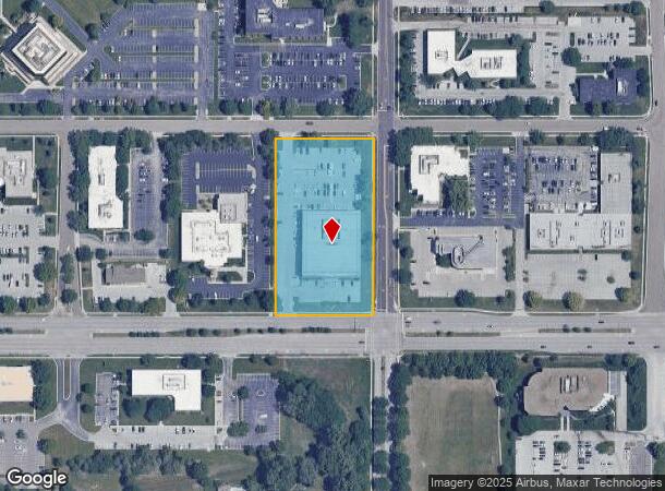  7900 College Blvd, Overland Park, KS Parcel Map