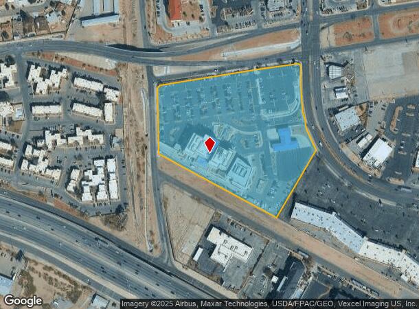 1225 Airway Blvd, El Paso, TX Parcel Map
