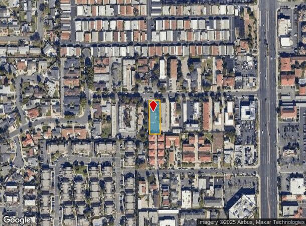  7850 2Nd St, Stanton, CA Parcel Map