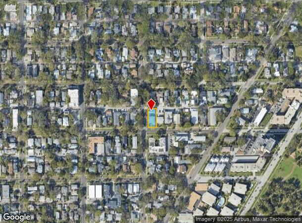  1207 Cherry St Ne, Saint Petersburg, FL Parcel Map