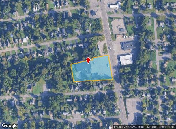 6320 S Salina St, Nedrow, NY Parcel Map