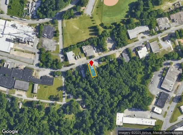  1233 Dorris Ave, High Point, NC Parcel Map