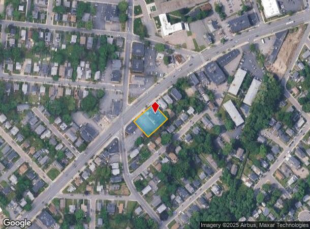 156 Spring St, West Roxbury, MA Parcel Map